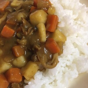 残り野菜で簡単カレー